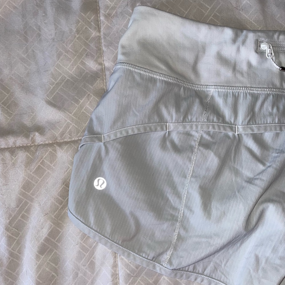 White lululemon shorts !